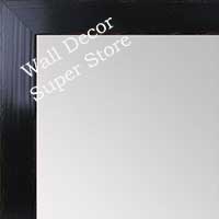 MR1566-3 Glossy Distressed Black - Small Custom Wall Mirror Custom Floor Mirror