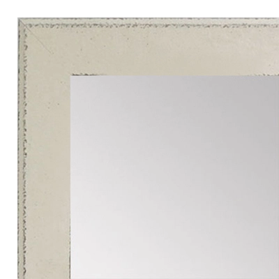 MR1570-1 Distressed White - Medium Custom Wall Mirror