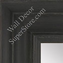 MR1571-3 Distressed Soft Black - Extra Extra Large Custom Wall Mirror Custom Floor Mirror