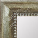 MR1597-1 Distressed European Silver with Bead - Large Custom Wall Mirror Custom Floor Mirror