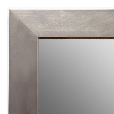 MR1689-2 | Silver / Cube Moulding | Custom Wall Mirror