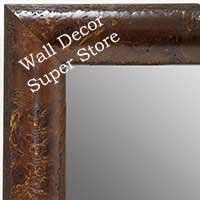 MR1693-3 | Dark Maple Burl Moulding | Custom Wall Mirror | Decorative Framed Mirrors | Wall D�cor