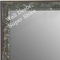 MR1735-6 | Distressed Gray | Custom Wall Mirror | Decorative Framed Mirrors | Wall D�cor