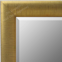 MR1778-1 | Distressed Gold Leaf - Crescent Moulding | Custom Wall Mirror | Decorative Framed Mirrors | Wall D�cor