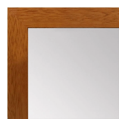 MR1844-2 Honey Maple Medium Custom Wall Mirror