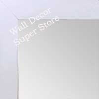 MR1844-8 White Medium Custom Wall Mirror Custom Floor Mirror