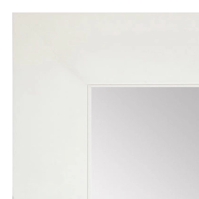 MR1865-2 Matte Satin White - Value Priced - Large Custom Wall Mirror Custom Floor Mirror