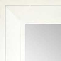MR1868-2 Matte Satin White - Value Priced - Large Custom Wall Mirror Custom Floor Mirror