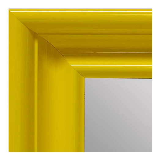 MR1960-6 Extra Large Gloss Yellow Style Custom Mirror