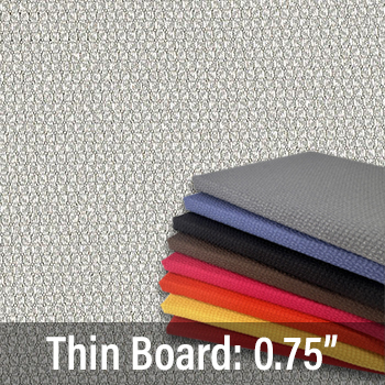 FW885-11 Ash - Thin Profile: 23 Bright Colors - Up to 48" Wide