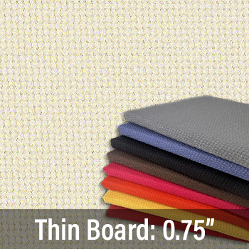 FW885-17 Cream - Thin Profile: 23 Bright Colors - Up to 48" Wide