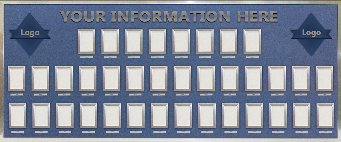 CC300-5 - 96" Wide Low Profile - Chain of Command Board 