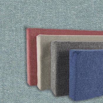 FW830-08 Soft Colors: Teal - Frameless Fabric Wrap Cork Bulletin Board - Classic Hook And Loop Velcro