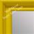 MR1961-6 Large Yellow High Gloss Custom Mirror With Scoop