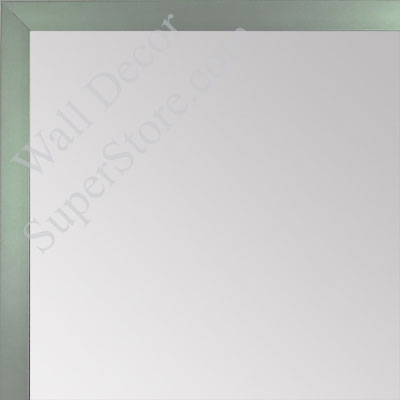 MR1540-11 Thin Metal Slate Grey Medium Custom Wall Mirror Custom Floor Mirror