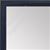 MR1569-10 Navy Blue With Top Outside Distressed Accent Very Small Custom Wall Mirror - Custom Bathroom Mirror