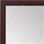 MR1569-2 Dark Red With Top Outside Distressed Accent Very Small Custom Wall Mirror - Custom Bathroom Mirror