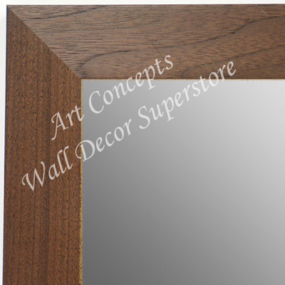 MR1682-2 | Natural Walnut | Custom Wall Mirror