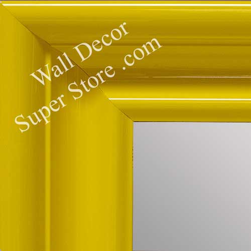MR1960-6 Extra Large Gloss Yellow Style Custom Mirror