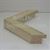 Side View BB1565-1 Glossy Distressed Ivory - Custom Cork Chalk or Dry Erase Board