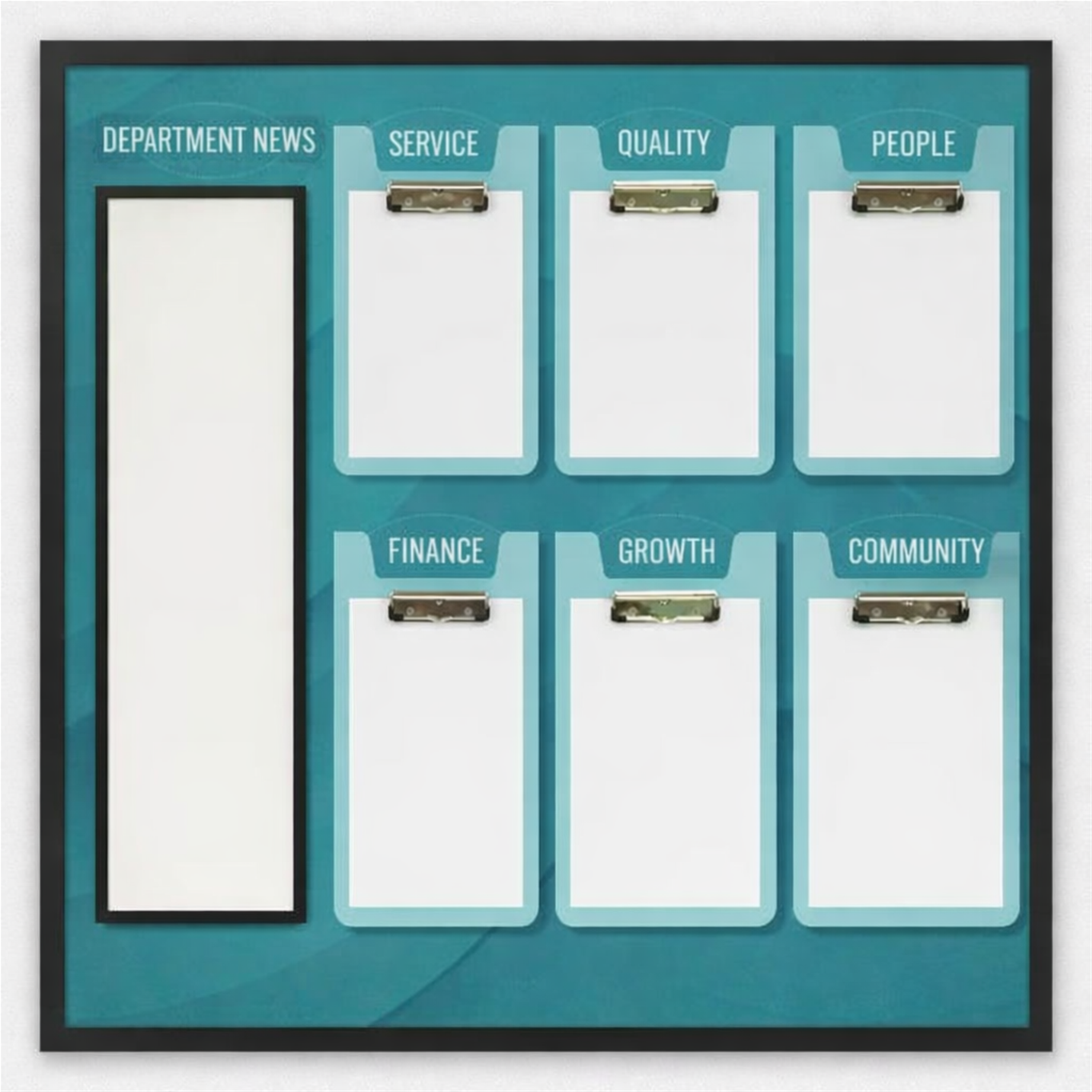 IB810 -  48" x 48" Custom Information Board