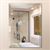 CFM301 Custom Cut Premium Clear Beveled Edge Frameless Mirror