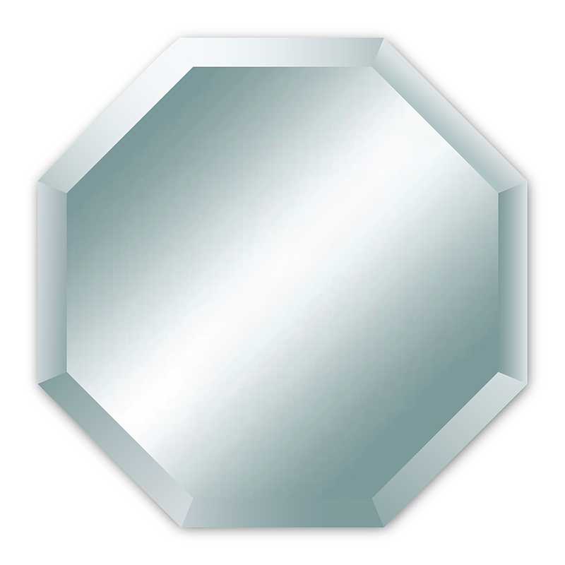 Custom Oval Beveled Frameless Wall Mirrors