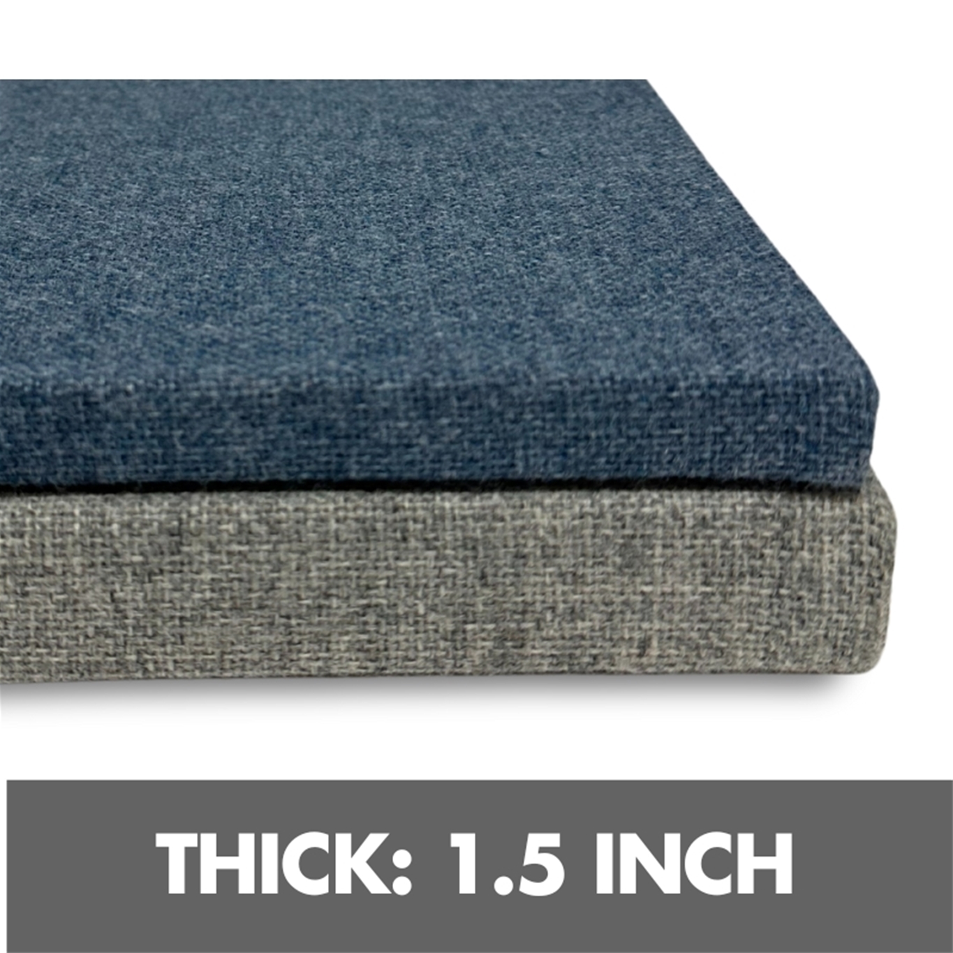 FW1002: THICK PROFILE - USE OUR FABRIC - Custom Frameless French Bulletin Board - Memory Board