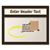 HB1545-WB Custom Dry Erase Header Board - Choose 8 Wooden Frame Colors - Create Size from 24"x30" to 84"x48"