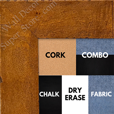 BB1232-1 - Peacan - 2 Inch Wide - Custom Cork, Chalk, Dry Erase