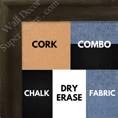 BB1236-1 - Bronze - 1.25 Inch Wide - Custom Cork, Chalk, Dry Erase