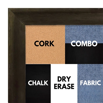 BB1236-1 - Bronze - 1.25 Inch Wide - Custom Cork Chalk Dry Erase