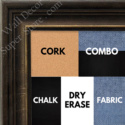 BB1239-4 - Dark Cooper - 1.375 Inch Wide - Custom Cork, Chalk, Dry Erase