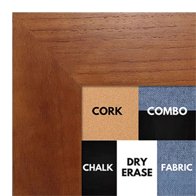 BB1510-3 Cherry Wood Grain Large Custom Wall Boards Chalk Cork Dry Erase