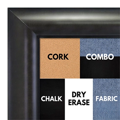 BB1516-4 Gray - Large Wall Board Cork Chalk Dry Erase