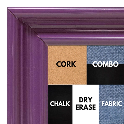 BB1961-1 Large Purple High Gloss Custom Wall Board With Scoop