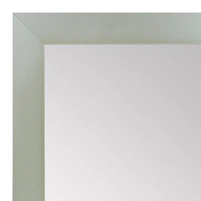 MR1940-8 Metal Frosted Nickel Medium Custom Wall Mirror Custom Floor Mirror