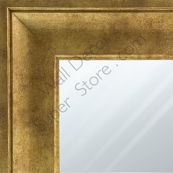 MR1203-1 Gold - Custom Large Mirror - 2 Ich Wide