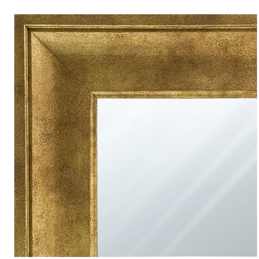 MR1203-1 Gold - Custom Large Mirror - 2 Ich Wide