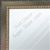 MR1206-3 Silver Square w/ Bead - Custom Small Mirror - 0.75 Inch Wide