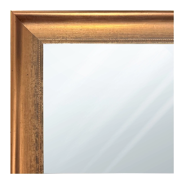 MR1208-1 Copper Scoop with Embossed Pattern - 1.125 Inch Wide