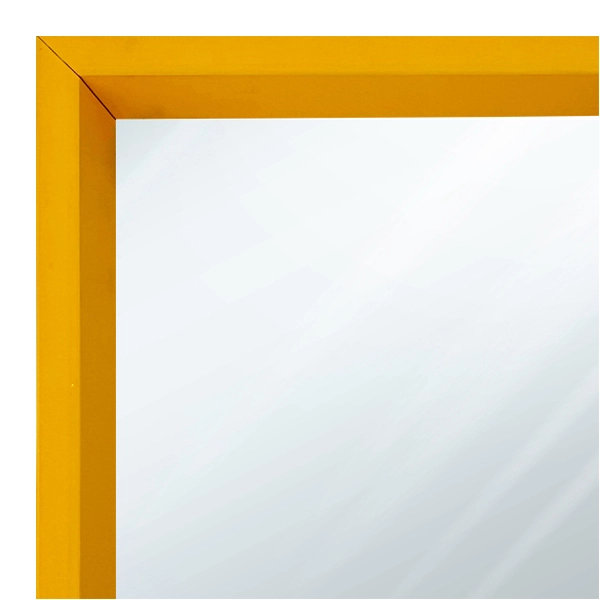 MR1212-5 Yellow - Custom Small Mirror - 0.69 Inch Wide