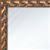 MR1221-1 Artifact Carved Rope Antique Grey - Custom Small Mirror - 0.875 Ich Wide