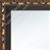 MR1222-1 Artifact Deco Bevel Antique Black - Custom Small Mirror - 1.25 Inch Wide