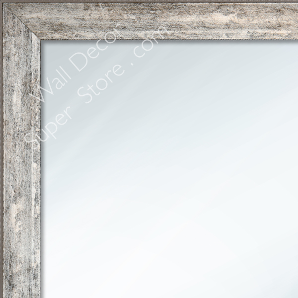 MR1223-3 Colosseum II Soft Pewter - Custom Small Mirror - 0.75 Ich Wide