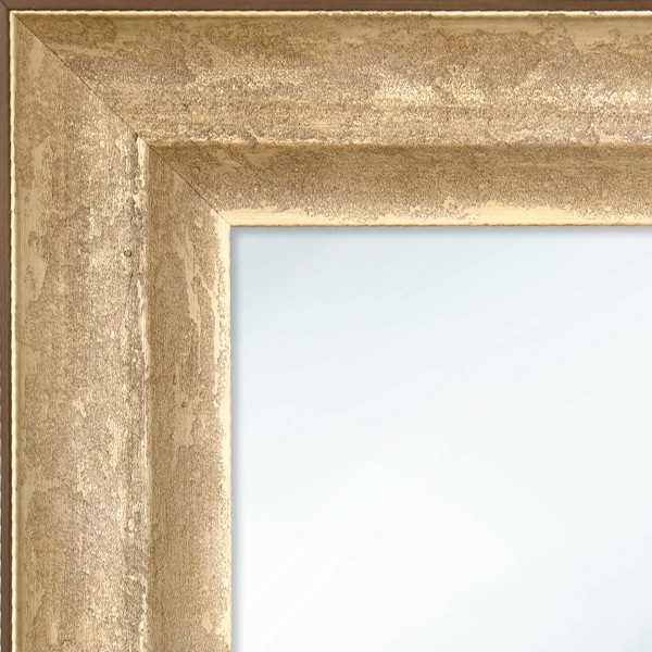 MR1224-2 Colosseum II Moon Gold - Custom Large Mirror - 2.0 Inch Wide