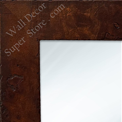 MR1232-3 Walnut - Custom Large Mirror - 2.0 Inch Wide