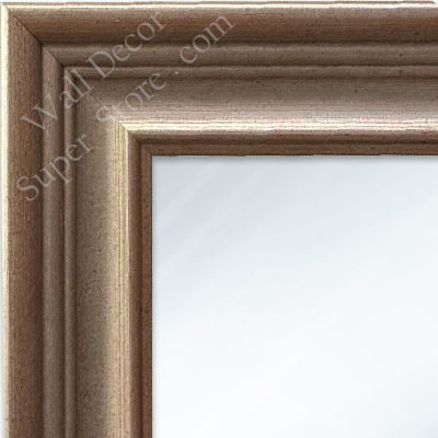 MR1238-1 Antique Silver - Custom Large Mirror - 2.8125 Inch Wide