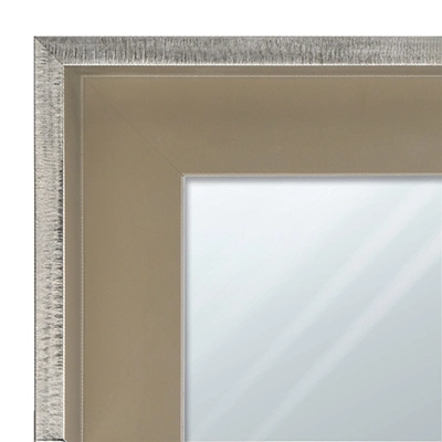 MR1320-5 Taupe & Silver Floater - 2 Inch Wide