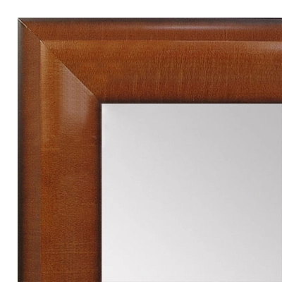 MR1508-2 Pecan Medium Custom Wall Mirror Custom Floor Mirror
